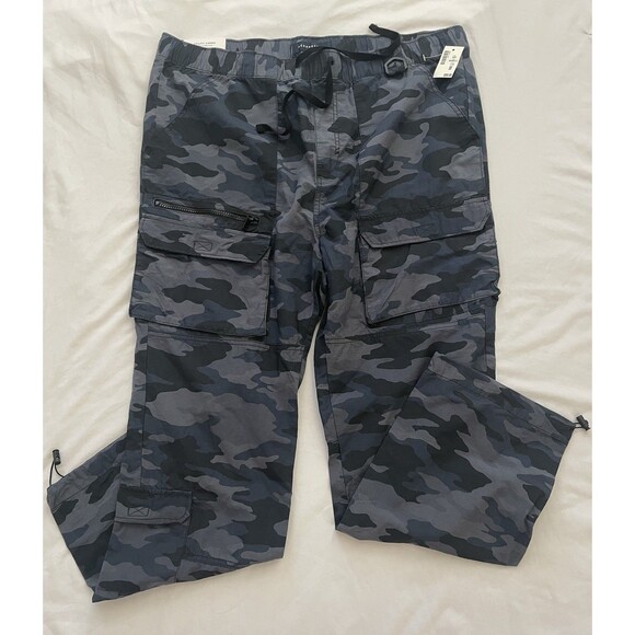 Aeropostale Men’s Utility Cargo Pants Camo Non-Stretch Size XL NWT - Picture 1 of 10